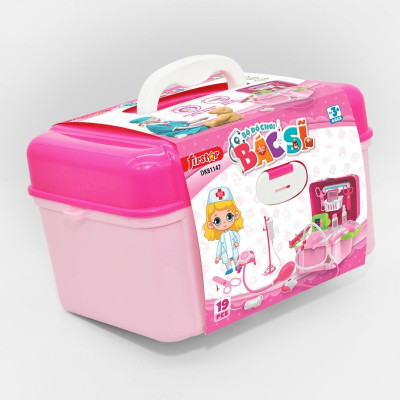 Đồ Chơi DUKA: Bộ Đồ Chơi Bác Sĩ - Màu Xanh/ Màu Hồng