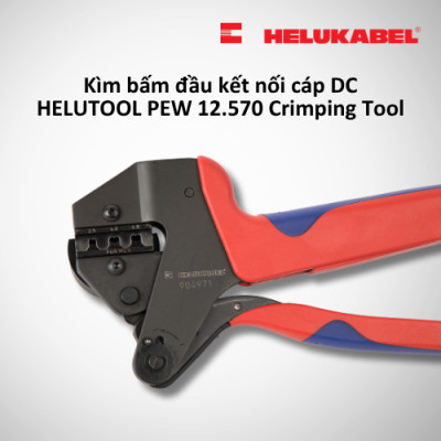 Kìm bấm đầu kết nối cáp DC HELUKABEL HELUTOOL PEW 12.570 Crimping Tool