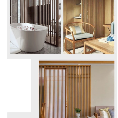 Vách ngăn phòng khách, nhà bếp bằng gỗ 3VD06 - Nội thất lắp ráp Viễn Đông