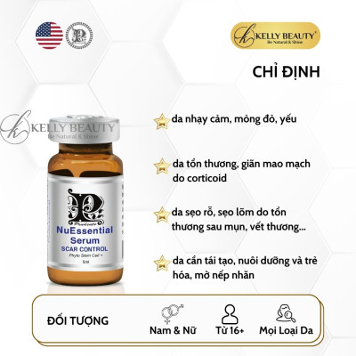 Tế Bào Gốc Mibiti Prudente Scar Control – Làm Đầy Sẹo Rỗ, Phục Hồi Da Mỏng Yếu | Kelly Beauty