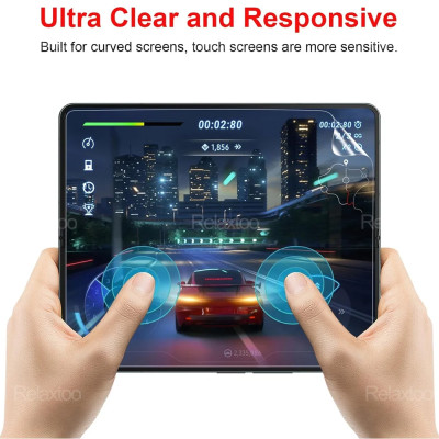 Miếng dán PPF dành cho Samsung Galaxy Z Fold 6 (Fold6) Bộ Ful máy mặt trước mặt sau, đàn hồi, trong suốt, chống sốc, chống xước, mỏng cao cấp - Hàng chính hãng