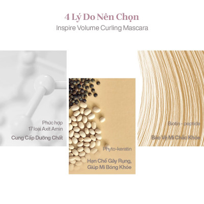 Mascara Chuốt Dày Mi Định Hình Mi Tốt Mude Inspire Volume Curling Mascara (8ml)