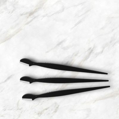 Dao Cạo Lông Mày Màu Đen Kai Groom 38531-HC1161 (Lẻ 1 Cây)