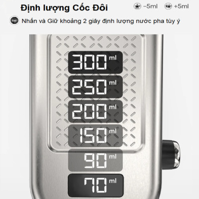 Máy Pha Cà Phê Espresso HiBREW H10B Bán Tự Động Thương Hiệu Mỹ Pha Cappuccino, Lattem 1350W, 20 bar - Bảo Hành 12 Tháng, Hàng Chính Hãng