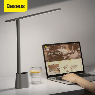 Đèn để bàn thông minh Baseus Smart Eye Series Charging Folding Reading Desk Lamp (Cảm biến ánh sáng tự động, pin sạc, 3000k - 6000k Full-Spectrum, Foldable and Rechargeable Reading Lamp) - Hàng chính hãng