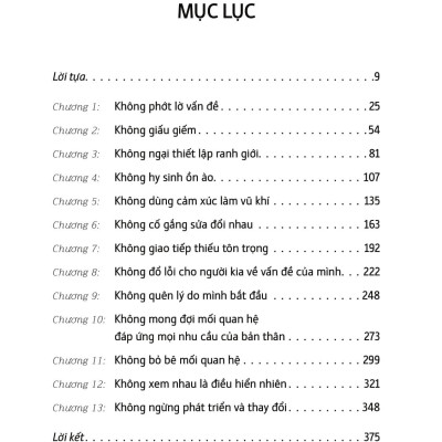 Sách - 13 Thói Quen Yêu Thương Lành Mạnh - 13 Things Mentally Strong Couples Don