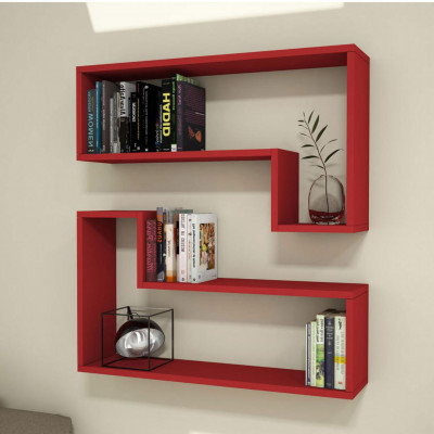 Kệ trang trí gỗ thiết kế mới lạ SMLIFE Wacoal