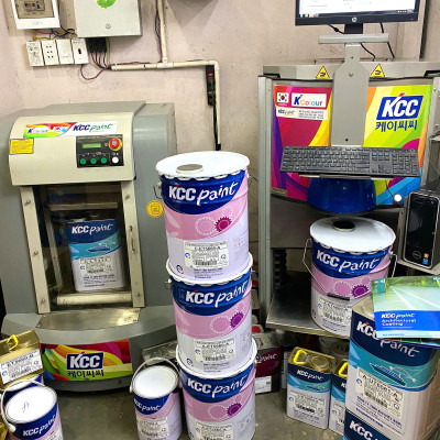 Sơn Alkyd KCC LT313 Base A màu xám VB0028 _18L