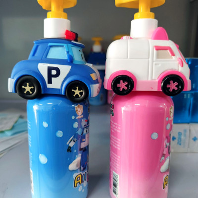 Sữa tắm gội tạo bọt trẻ em 3in1 Poli All In One Wash 400ml