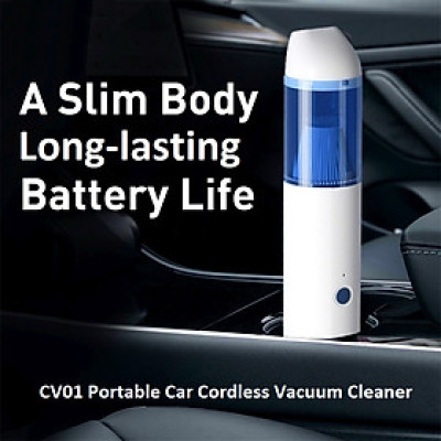 Máy Hút Bụi Xe Hơi Không Dây CV01 120W 4000Pa Màng Lọc HEPA Công Suất Cao Lực Hút Mạnh