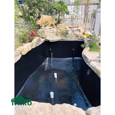 [18 Kg] Sơn Chống Thấm Đa Năng Gốc Bitum TAIKO BITSUN NO 2 - Keo Sơn Chống Thấm Bể Cá Koi, Sàn Mái Nhà, Móng Nhà, Bể Âm