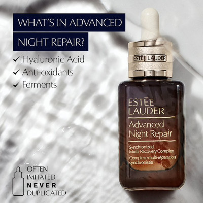 (COMBO) Tinh chất phục hồi chống lão hóa Estee Lauder Advanced Night Repair Synchronized Multi-Recovery 50ml - TẶNG Son MAC/Estee - MÀU NGẪU NHIÊN