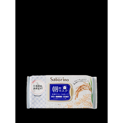 Mặt nạ Dưỡng Ẩm Chuyên Sâu Tinh Chất Gạo Nhật 28 Miếng Saborino Morning Facial Sheet Plump Japanese Ingredient High Moisture Type