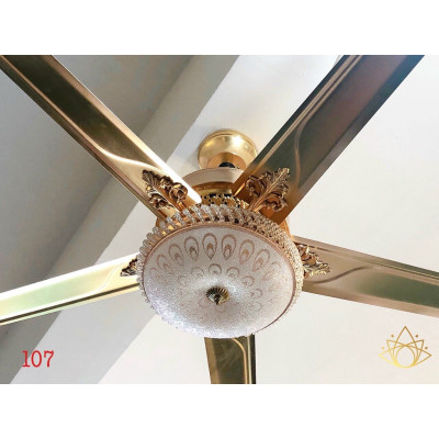 Quạt trần cánh thép mẫu quốc dân - Quạt Klasse - Hàng chính hãng - có điều khiển từ xa - Động cơ DC tiết kiệm điện