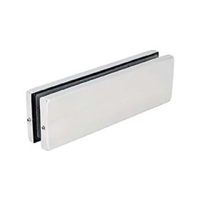 Kẹp kính dưới Hafele, inox bóng - 981.00.654
