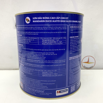 Sơn dầu cao cấp TOA Con Vịt màu xanh dương MD 312 _ 3L