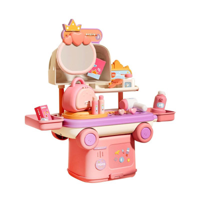 Đồ Chơi Xe Trang Điểm Lưu Động - Play House Beauty Expert - Toys&Joys HY-28 (27 Chi Tiết)