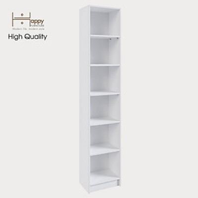 [Happy Home Furniture] CATY, kệ sách 6 tầng size nhỏ,  40cm x 28cm x 202cm (DxRxC), KSA_009
