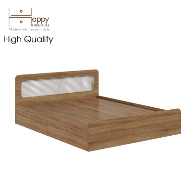 [Happy Home Furniture] MEYDAN, Giường ngủ 2 ngăn kéo, GNG_073, GNG_074, GNG_075, GNG_076