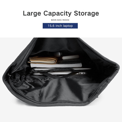 Balo Ozuko đựng laptop chống thấm nước kết nối cổng USB nhiều màu tùy chọn thời trang cho nam