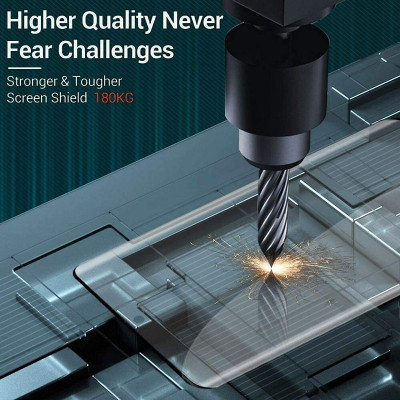 Miếng dán kính cường lực 3D cho Samsung Galaxy S23 / Galaxy S23 Ultra / Galaxy S23 Plus / Galaxy S23+ hiệu Kuzoom Protective Glass - mỏng 0.3mm, vát cạnh 2.5D, độ cứng 9H, viền cứng mỏng - Hàng nhập khẩu