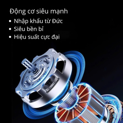 Máy Nhổ Lông Gà Vịt Tích Điện Cầm Tay Cao Cấp: Động Cơ Kép, Siêu Tiện Lợi