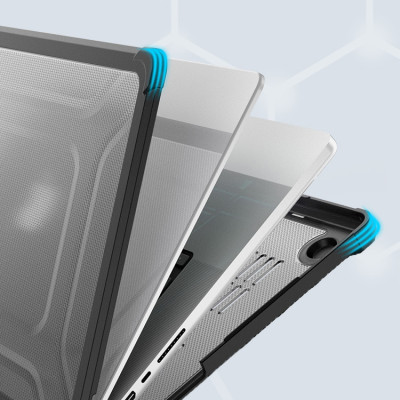 Ốp lưng cho Macbook Pro 14/Pro 16/Air 13/Air 15" Zaki Evoshell Case chống sốc - Hàng Chính Hãng