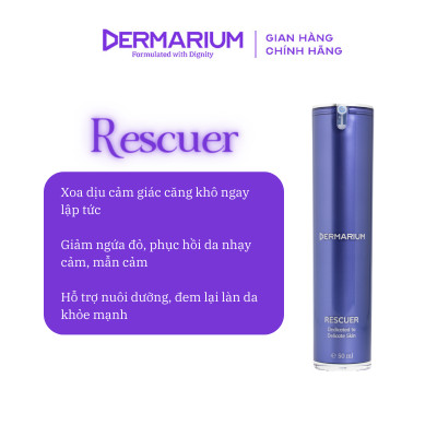 Dermarium Rescuer - Kem dưỡng  Lamellar hỗ trợ phục hồi và giảm kích ứng cho mọi loại da 50ml