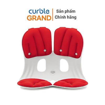 [Chính hãng Curble Ablue] Ghế chỉnh dáng ngồi đúng, chống gù Curble Grand - Premium Model. # Lớn hơn # mạnh mẽ hơn. Phù hợp mọi đối tượng cân nặng từ 65kg (Nam, Nữ) (Made in Korea)