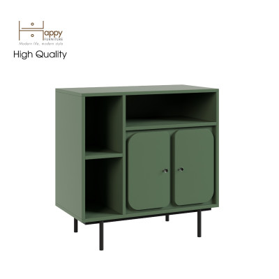 [Happy Home Furniture] SWEETY, Tủ lưu trữ 2 cửa mở - chân sắt, 78cm x 40cm x 78cm ( DxRxC), TCM_059