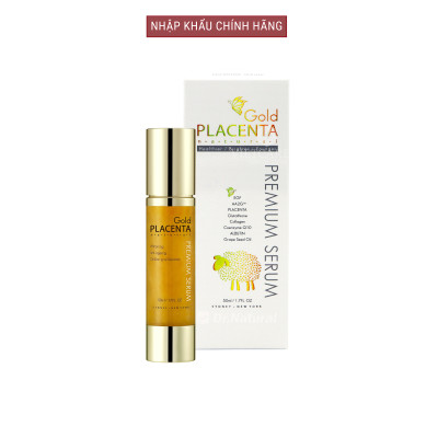 Serum Vàng Dr Natural Astragrace Gold Placenta Premium 50ml | Giúp Trắng Da, Ngăn Ngừa Lão Hóa - Nhập Khẩu Chính Hãng