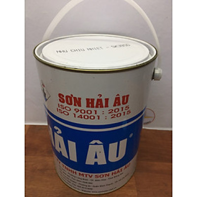 Sơn chịu nhiệt 300 độ màu bạc SK3 Hải Âu 5L