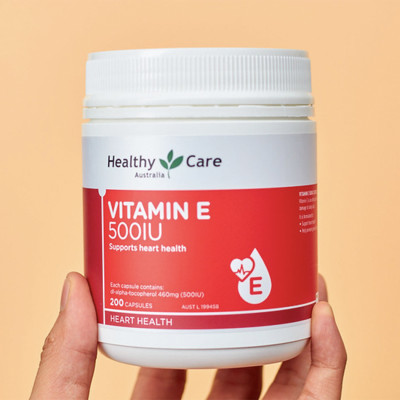 Vitamin E Úc Healthy Care Vitamin E 500IU Hỗ Trợ Hệ Thống Tim Mạch, Giúp Làm Đẹp Da, Mượt Tóc Và Chống Lão Hóa -  200 Viên - QuaTangMe Extaste
