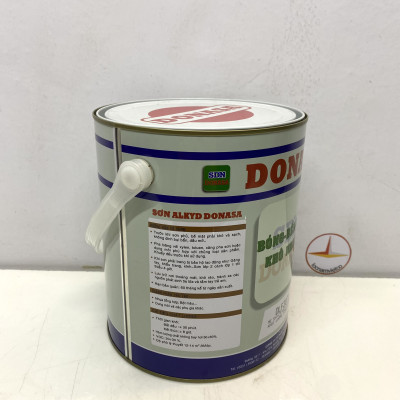 Sơn dầu Đồng Nai Donasa màu đen 1065 2.8kg _ DLF 1065