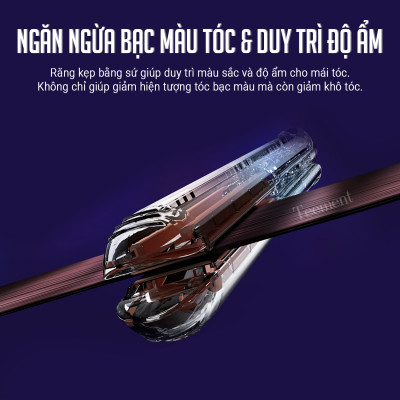 Máy Duỗi, Ép, Uốn Tóc Đa Năng 2 Trong 1 Cao Cấp Besti- Kết Hợp Duỗi, Uốn, Tạo Kiểu Tóc Thông Minh - Dùng Cho Salon Tóc & Tại Nhà - Hàng Chính Hãng 