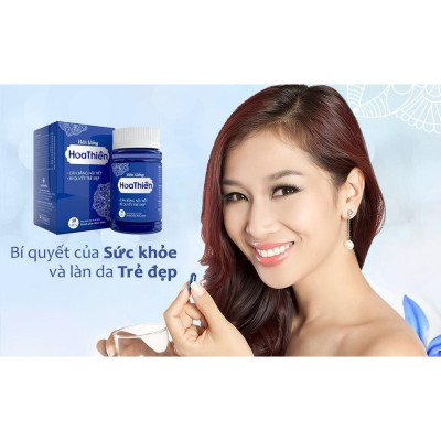Combo 2 Hộp viên uống Hoa Thiên (30 viên) giúp bổ huyết, điều kinh, cân bằng nội tiết tố nữ