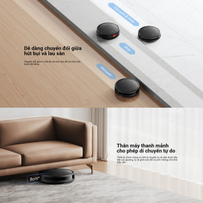 Robot Hút Bụi Lau Nhà Xiaomi Robot Vacuum E10C EU – Hàng Chính Hãng