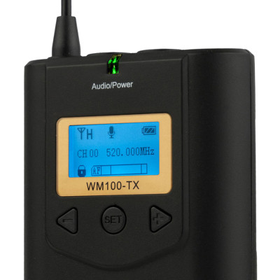 Micro Không Dây Cho Máy Ảnh, Máy Quay Comica CVM-WM100 - Hàng Chính Hãng