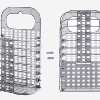 Giỏ Nhựa Treo Đựng Đồ Đa Năng Gấp Gọn Thông Minh Với Chất Liệu Cứng Cáp - Bền Chắc