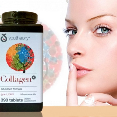 Collagen Mỹ Youtheory (Collagen Type 1-2-3) 390 Viên - QuaTangMe Extaste