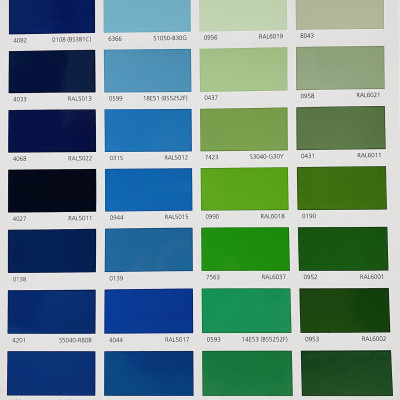 Sơn Epoxy Jotun Penguard Topcoat base 3 màu xanh - Green 0275 _5L/bộ