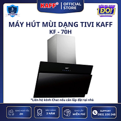 Máy hút mùi kính phẳng dạng TV cảm ứng 700mm KAFF KF-70LH -  Hàng Chính Hãng
