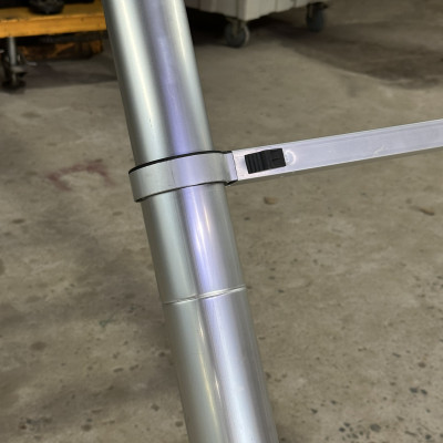 Thang Nhôm Rút Đơn - Đai Bọc Nhôm NIKITA - Nút Khoá Tự Động - Nhôm 6063 chuyên dụng, cứng cáp, chắc chắc, không gỉ