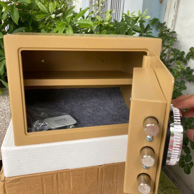 KÉT SẮT TIKO 25E VÂN TAY 2 TẦNG THÔNG MINH. MỞ BẰNG VÂN TAY KẾT HỢP KHÓA CƠ CAO CẤP