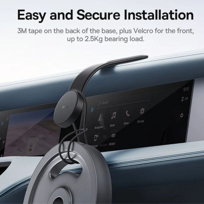 Giá đỡ Baseus C02 Magnetic Phone Holder Hít Nam Châm Trên Ô Tô - hàng chính hãng