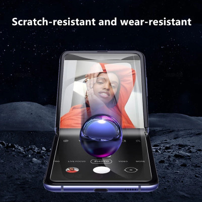 Miếng dán PPF dành cho Samsung Galaxy Z Flip 6 (Flip6) Bộ Full máy mặt trước mặt sau, đàn hồi, trong suốt, chống sốc, chống xước, mỏng cao cấp - Hàng chính hãng