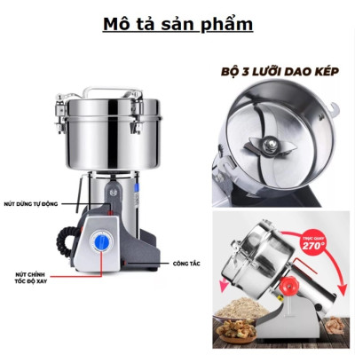 Máy Xay Bột Khô SEKA SK200 - Hàng Chính Hãng