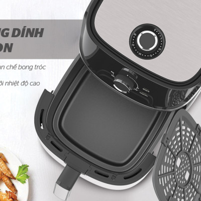 Nồi Chiên Không Dầu Sunhouse SHD4027 (6 Lít) - Hàng chính hãng