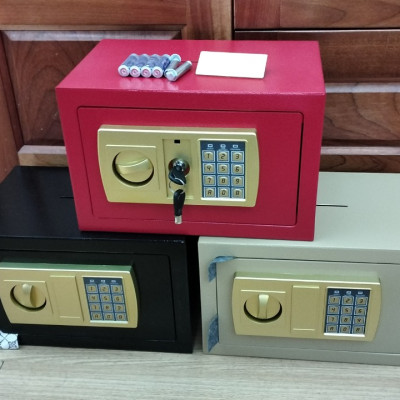 Két sắt điện tử 20E, két sắt khóa điện tử kích thước lớn hàng nhập khẩu size dựng vừa khổ giấy A4