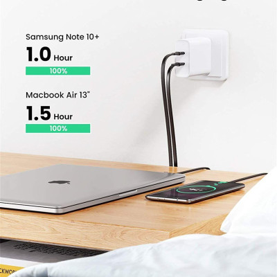 Ugreen UG10976US333TK 2M 2.0 PD 20v 3A màu đen USB type C Cáp sạc và truyền dữ liệu máy tính ra điện thoại - HÀNG CHÍNH HÃNG